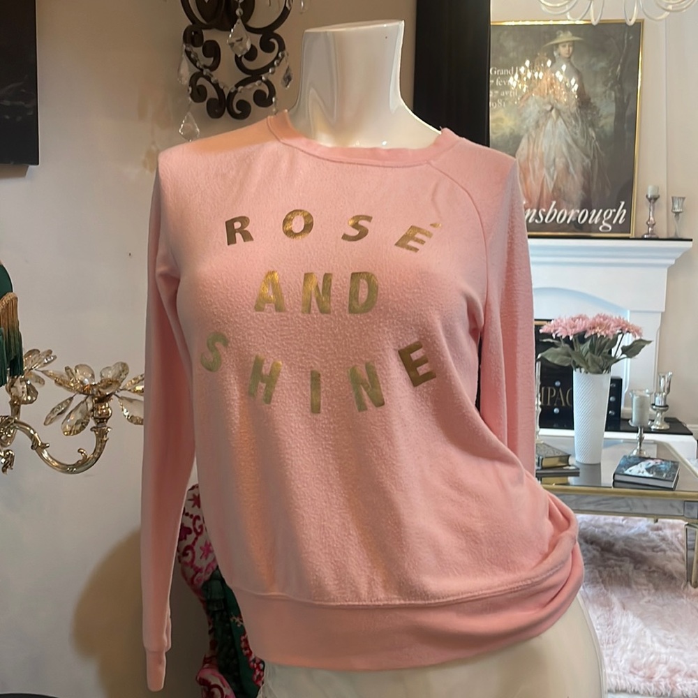 Pink longsleeve sweatshirt by Grayson threads